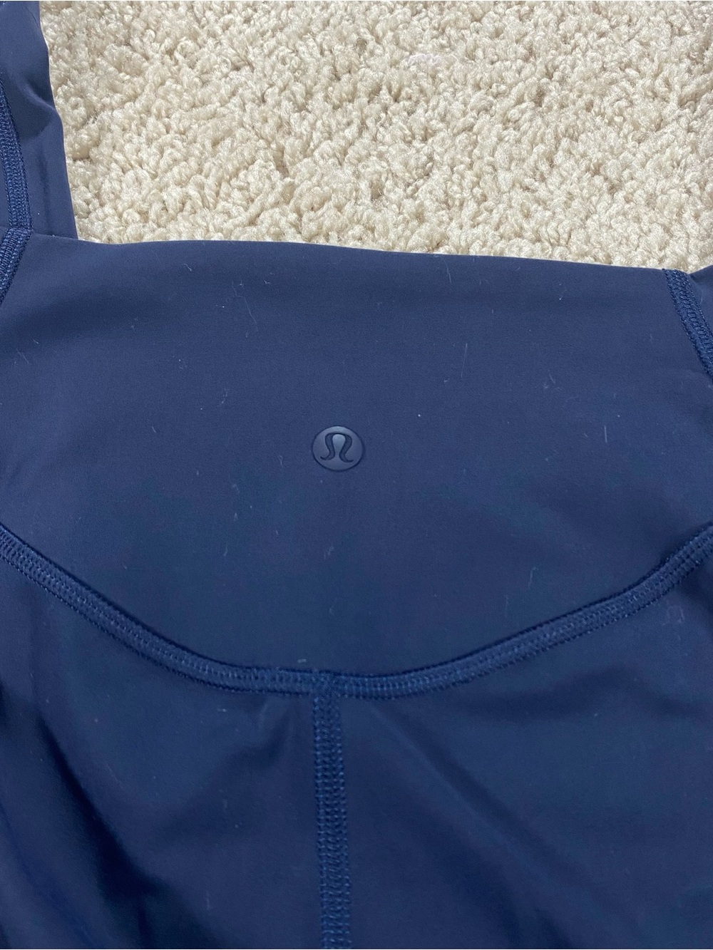 Lululemon Wunder Under SmoothCover High-Rise Tight 25" inch True Navy 8 Medium - Picture 8 of 12